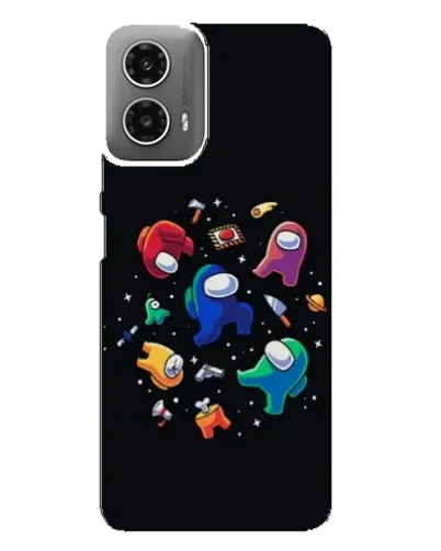 Чехол для Motorola MOTO G34 с картинкой «Among Us космос» Чехол для Motorola MOTO G34 с картинкой «Among Us космос»