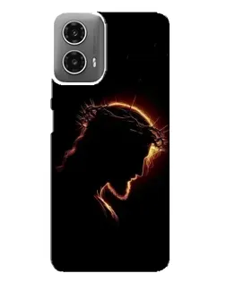 Чехол для Motorola MOTO G34 с картинкой «Терновый венец» Чехол для Motorola MOTO G34 с картинкой «Терновый венец»