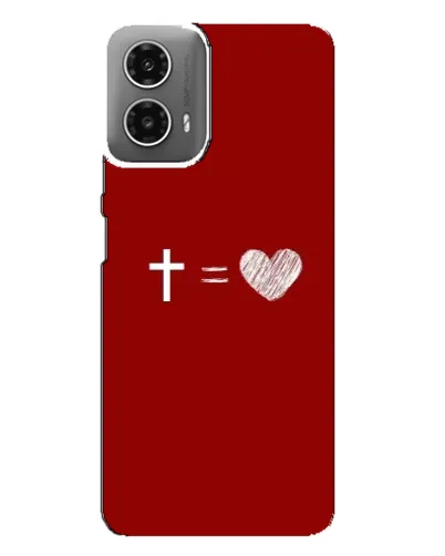 Чехол для Motorola MOTO G34 с картинкой «Уравнение любви» Чехол для Motorola MOTO G34 с картинкой «Уравнение любви»