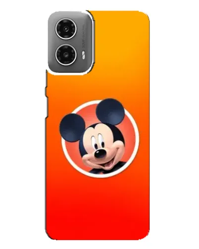 Чехол для Motorola MOTO G34 с картинкой «Mickey в круге»