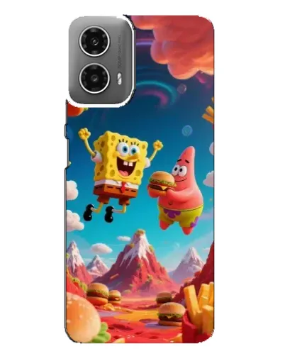Чехол для Motorola MOTO G34 с картинкой «Космический фастфуд» Чехол для Motorola MOTO G34 с картинкой «Космический фастфуд»