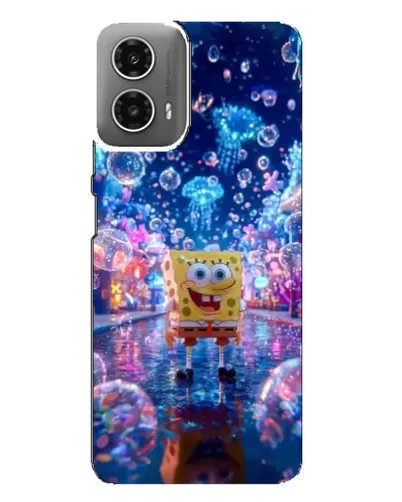 Чехол для Motorola MOTO G34 с картинкой «Неоновый океан» Чехол для Motorola MOTO G34 с картинкой «Неоновый океан»