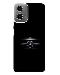 Чехол для Motorola MOTO G34 с картинкой «Mercedes — абстрактные линии»