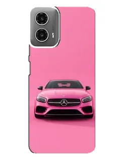Чехол для Motorola MOTO G34 с картинкой «Розовый Mercedes AMG» Чехол для Motorola MOTO G34 с картинкой «Розовый Mercedes AMG»