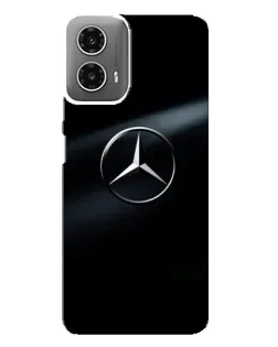 Чехол для Motorola MOTO G34 с картинкой «Mercedes на металле» Чехол для Motorola MOTO G34 с картинкой «Mercedes на металле»