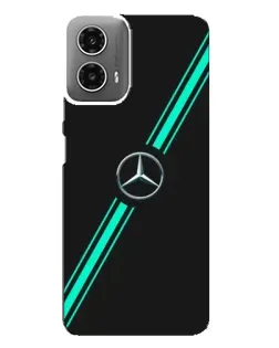 Чехол для Motorola MOTO G34 с картинкой «Спортивные линии Mercedes» Чехол для Motorola MOTO G34 с картинкой «Спортивные линии Mercedes»