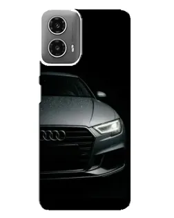 Чехол для Motorola MOTO G34 с картинкой «Audi — детализация кузова»