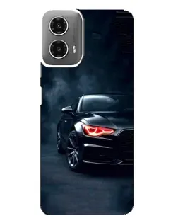 Чехол для Motorola MOTO G34 с картинкой «Audi — хищный взгляд»