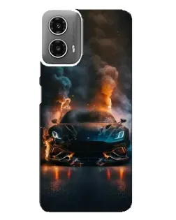 Чехол для Motorola MOTO G34 с картинкой «Lamborghini дымная эстетика» Чехол для Motorola MOTO G34 с картинкой «Lamborghini дымная эстетика»