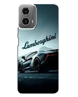 Чехол для Motorola MOTO G34 с картинкой «Классическая надпись Lamborghini» Чехол для Motorola MOTO G34 с картинкой «Классическая надпись Lamborghini»