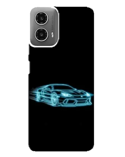 Чехол для Motorola MOTO G34 с картинкой «Неоновый контур Lamborghini» Чехол для Motorola MOTO G34 с картинкой «Неоновый контур Lamborghini»