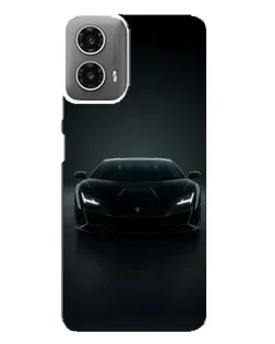 Чехол для Motorola MOTO G34 с картинкой «Черный Lamborghini Aventador» Чехол для Motorola MOTO G34 с картинкой «Черный Lamborghini Aventador»