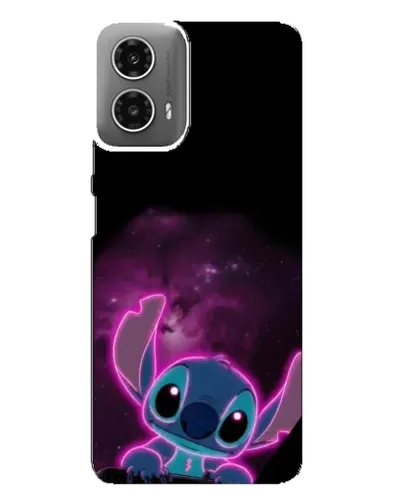 Чехол для Motorola MOTO G34 с картинкой «Неоновый Stitch» Чехол для Motorola MOTO G34 с картинкой «Неоновый Stitch»