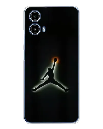 Чехол для Motorola Moto G35 с картинкой «Jordan Gradient Logo»