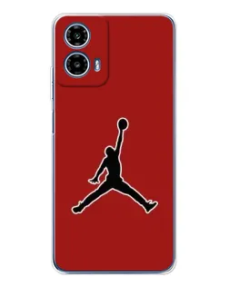 Чехол для Motorola Moto G35 с картинкой «Jordan Red Back» Чехол для Motorola Moto G35 с картинкой «Jordan Red Back»
