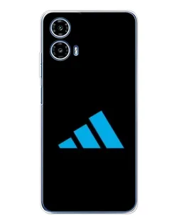 Чехол для Motorola Moto G35 с картинкой «Adidas Cyan Logo» Чехол для Motorola Moto G35 с картинкой «Adidas Cyan Logo»