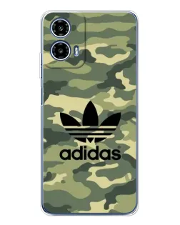 Чехол для Motorola Moto G35 с картинкой «Милитари стиль Adidas» Чехол для Motorola Moto G35 с картинкой «Милитари стиль Adidas»