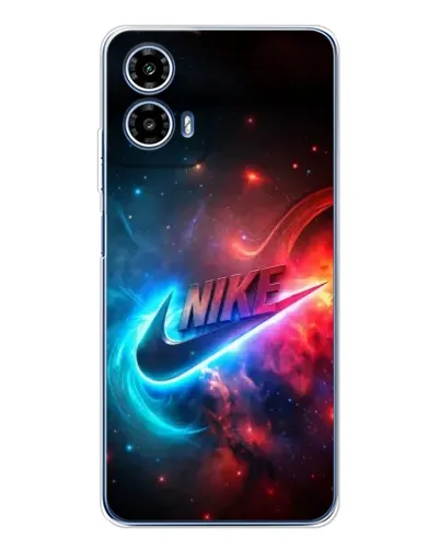 Чехол для Motorola Moto G35 с картинкой «Огненный логотип Nike» Чехол для Motorola Moto G35 с картинкой «Огненный логотип Nike»