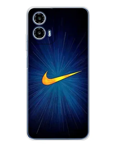 Чехол для Motorola Moto G35 с картинкой «Синий пульс Nike» Чехол для Motorola Moto G35 с картинкой «Синий пульс Nike»
