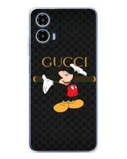 Чехол для Motorola Moto G35 с картинкой «Микки Маус Gucci» Чехол для Motorola Moto G35 с картинкой «Микки Маус Gucci»