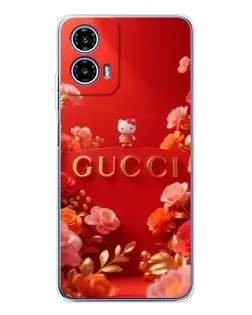Чехол для Motorola Moto G35 с картинкой «Gucci — золотой сад» Чехол для Motorola Moto G35 с картинкой «Gucci — золотой сад»