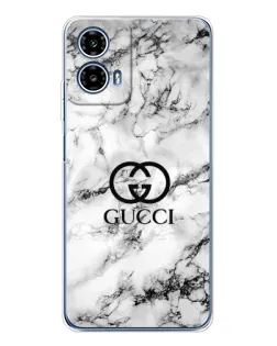 Чехол для Motorola Moto G35 с картинкой «Gucci — мраморный шик» Чехол для Motorola Moto G35 с картинкой «Gucci — мраморный шик»