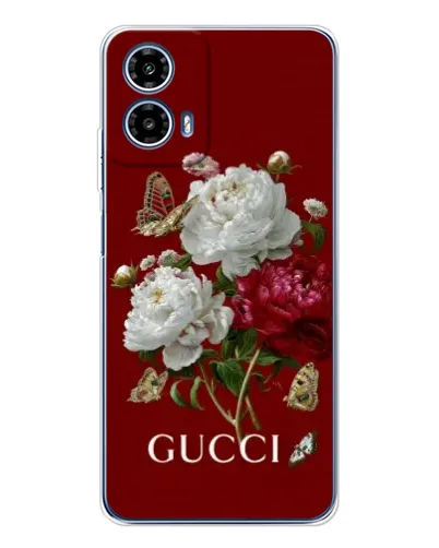Чехол для Motorola Moto G35 с картинкой «Gucci —  сад»