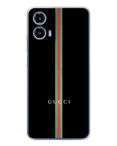 Чехол для Motorola Moto G35 с картинкой «Gucci — строгая линия» Чехол для Motorola Moto G35 с картинкой «Gucci — строгая линия»