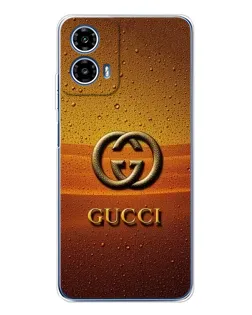 Чехол для Motorola Moto G35 с картинкой «Gucci — солнечный градиент» Чехол для Motorola Moto G35 с картинкой «Gucci — солнечный градиент»