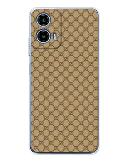 Чехол для Motorola Moto G35 с картинкой «Gucci — классический беж» Чехол для Motorola Moto G35 с картинкой «Gucci — классический беж»