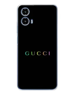 Чехол для Motorola Moto G35 с картинкой «Gucci — неоновый минимализм» Чехол для Motorola Moto G35 с картинкой «Gucci — неоновый минимализм»