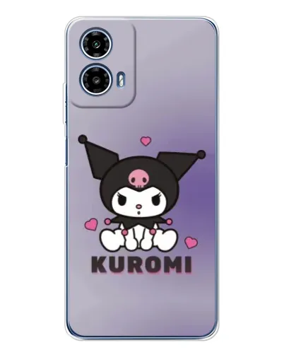 Чехол для Motorola Moto G35 с картинкой «Kuromi — фиолетовый арт» Чехол для Motorola Moto G35 с картинкой «Kuromi — фиолетовый арт»