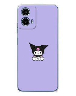 Чехол для Motorola Moto G35 с картинкой «Kuromi — фиолетовый минимализм» Чехол для Motorola Moto G35 с картинкой «Kuromi — фиолетовый минимализм»