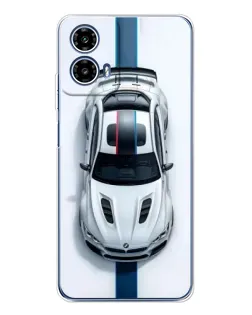 Чехол для Motorola Moto G35 с картинкой «Вид сверху — BMW M» Чехол для Motorola Moto G35 с картинкой «Вид сверху — BMW M»