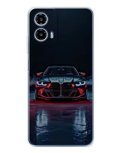 Чехол для Motorola Moto G35 с картинкой «BMW на мокрой дороге» Чехол для Motorola Moto G35 с картинкой «BMW на мокрой дороге»