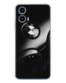 Чехол для Motorola Moto G35 с картинкой «Эмблема BMW — макро» Чехол для Motorola Moto G35 с картинкой «Эмблема BMW — макро»