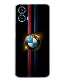 Чехол для Motorola Moto G35 с картинкой «BMW M-Power неон» Чехол для Motorola Moto G35 с картинкой «BMW M-Power неон»