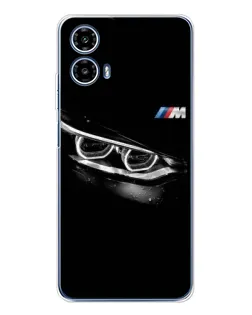 Чехол для Motorola Moto G35 с картинкой «BMW — взгляд тигра» Чехол для Motorola Moto G35 с картинкой «BMW — взгляд тигра»