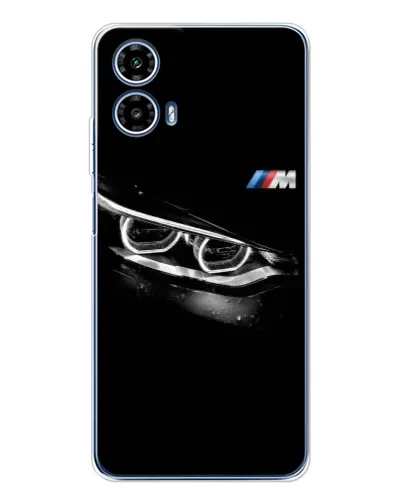 Чехол для Motorola Moto G35 с картинкой «BMW — взгляд тигра» Чехол для Motorola Moto G35 с картинкой «BMW — взгляд тигра»