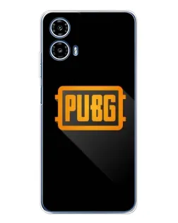Чехол для Motorola Moto G35 с картинкой «PUBG — рамка лого» Чехол для Motorola Moto G35 с картинкой «PUBG — рамка лого»