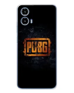 Чехол для Motorola Moto G35 с картинкой «PUBG — золотой логотип» Чехол для Motorola Moto G35 с картинкой «PUBG — золотой логотип»