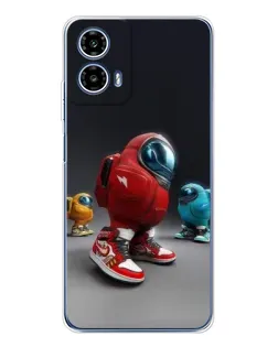 Чехол для Motorola Moto G35 с картинкой «Among Us — 3D стиль» Чехол для Motorola Moto G35 с картинкой «Among Us — 3D стиль»