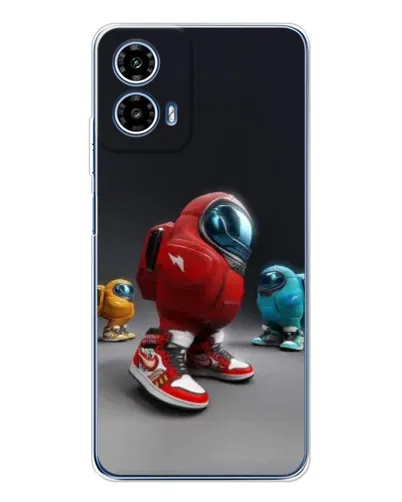 Чехол для Motorola Moto G35 с картинкой «Among Us — 3D стиль» Чехол для Motorola Moto G35 с картинкой «Among Us — 3D стиль»
