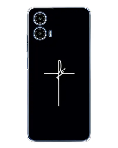 Чехол для Motorola Moto G35 с картинкой «Тонкий крест» Чехол для Motorola Moto G35 с картинкой «Тонкий крест»
