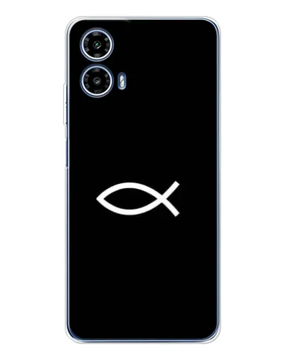 Чехол для Motorola Moto G35 с картинкой «Символ рыбы Jesus» Чехол для Motorola Moto G35 с картинкой «Символ рыбы Jesus»