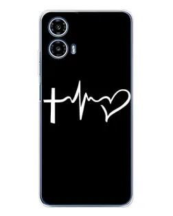 Чехол для Motorola Moto G35 с картинкой «Пульс веры» Чехол для Motorola Moto G35 с картинкой «Пульс веры»