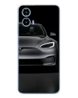 Чехол для Motorola Moto G35 с картинкой «Tesla Model S Look» Чехол для Motorola Moto G35 с картинкой «Tesla Model S Look»