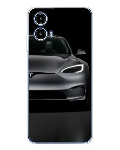 Чехол для Motorola Moto G35 с картинкой «Tesla Model S Look» Чехол для Motorola Moto G35 с картинкой «Tesla Model S Look»