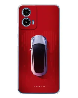 Чехол для Motorola Moto G35 с картинкой «Tesla Top View» Чехол для Motorola Moto G35 с картинкой «Tesla Top View»