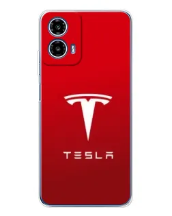 Чехол для Motorola Moto G35 с картинкой «Tesla Red Classic» Чехол для Motorola Moto G35 с картинкой «Tesla Red Classic»